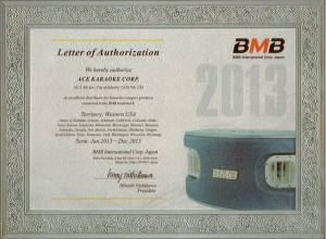 BMB Authorized Dealer 2013
